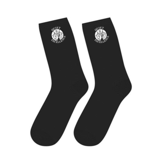 Black Mid-Length Socks